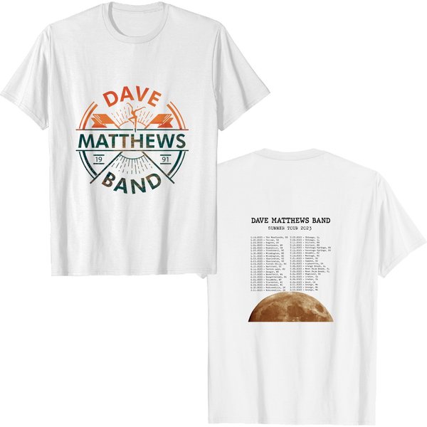 2023 Tour Dave Matthews Band T-Shirt, Dmb Dave Matthews Band Shirt-image