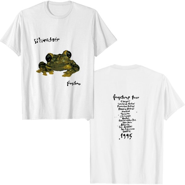 Vintage Silverchair Frogstomp Tour 1995 Bootleg T-Shirt-image