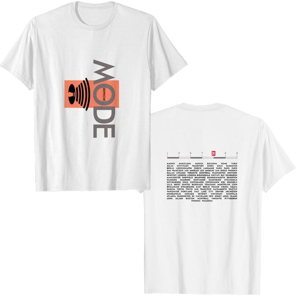 Depeche Mode Tour 1987-1988 T-Shirt, Music For The Masses Tour T-Shirt-image
