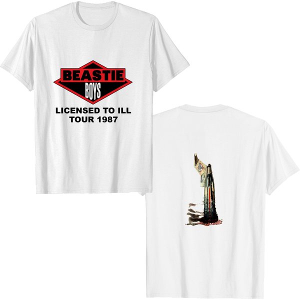 Beastie Boys Licensed To Ill Tour 1987 T-Shirt-image