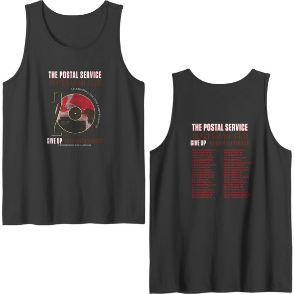Death Cab For Cutie 2023 Tour Double Sided Tank Tops-image