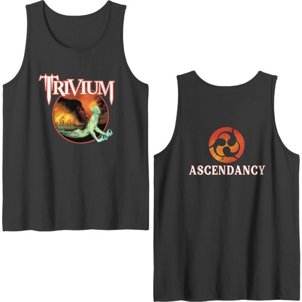 Vintage Trivium Merch Double Sided Tank Tops Ascendancy 2000S-image