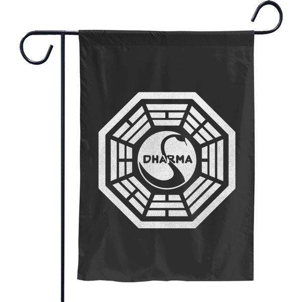 Dharma Initiative Garden Flags-image