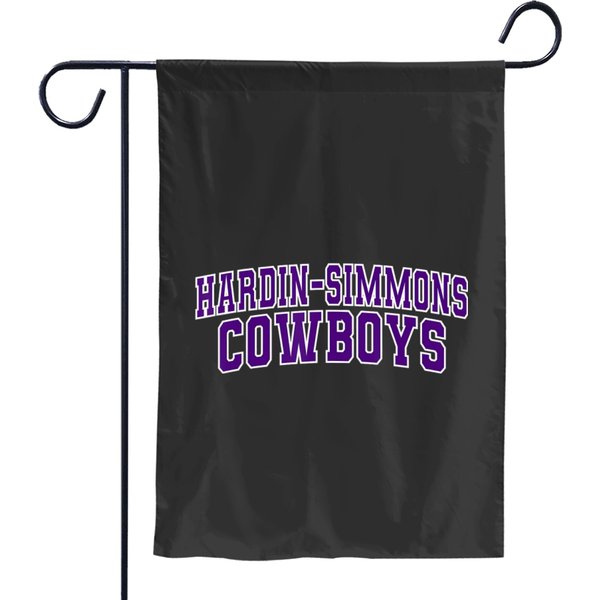 Hardin-Simmons University Cowboys Wht01 Garden Flags-image