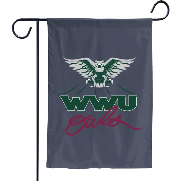 William Woods University Owls Logo Garden Flags-image