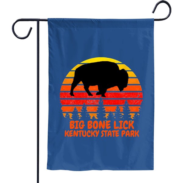 Big Bone Lick State Park Garden Flags-image