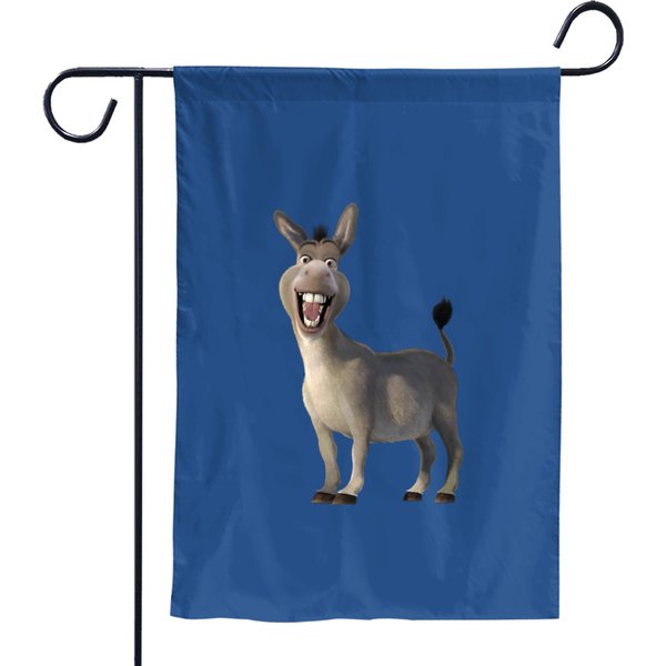 Donkey From Shrek Movie Garden Flags-image