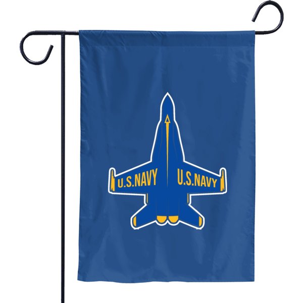 Blue Angels Garden Flags