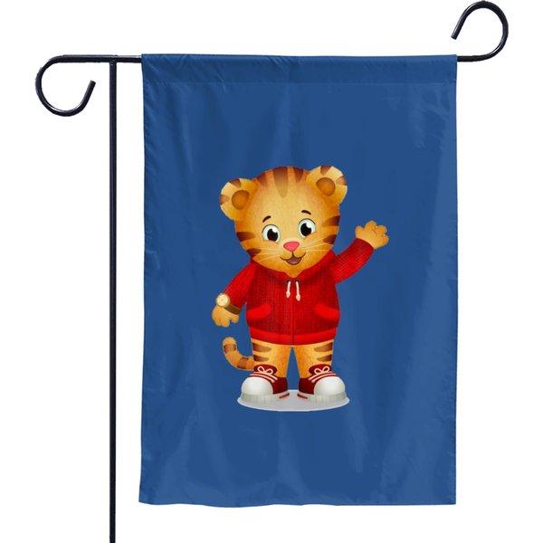 Vebyhogh Daniel Tiger Toddler/Kids/Adult T Garden Flags-image