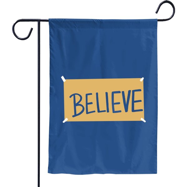 Ted Lasso Believe Garden Flag-image