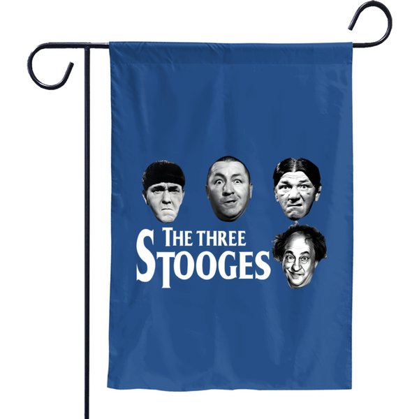 Funny The Three Stooges Garden Flags, The Three Stooges Garden Flags