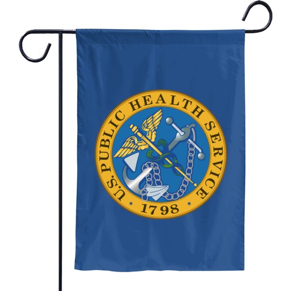 United States Public Health Service Seal Color Garden Flags