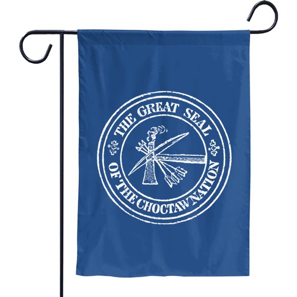 Choctaw Seal Garden Flags-image
