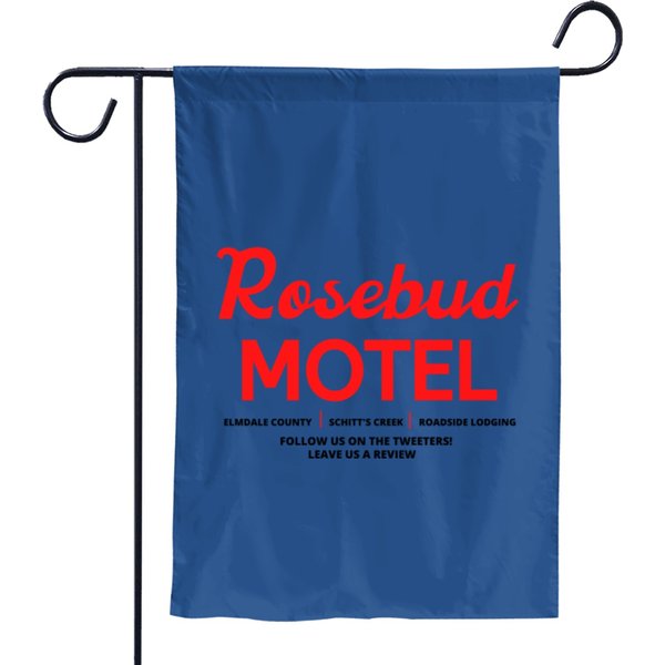 Schitt's Creek Rosebud Motel Logo Garden Flags-image