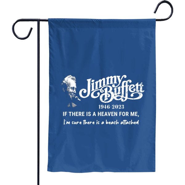 Jimmy Buffett Garden Flags, R.I.P Jimmy Buffett, Parrothead Island Garden Flags-image