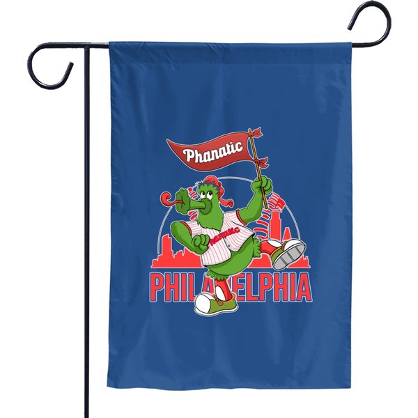 Fighting Philly Trendy Unisex Garden Flags - Phillies Baseball Garden Flags