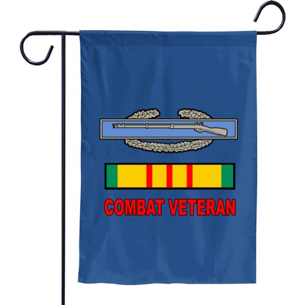 Combat Infantryman Badge Cib Vietnam Combat Vet Garden Flags-image
