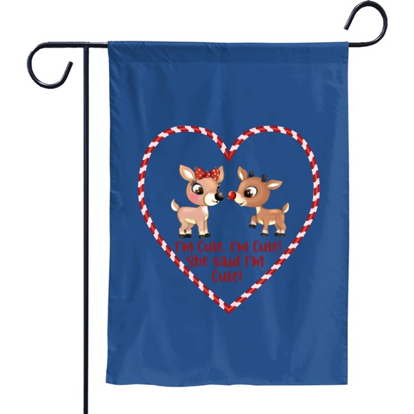 Rudolph And Clarice Classic Garden Flags, 1964 Edition-image
