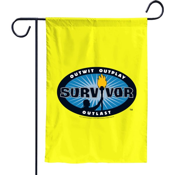Survivor Blue Burst Royal Blue Garden Flags