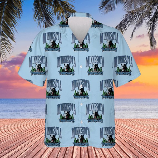 Vintage Minnesota Timberwolves Hawaiians, Basketball 2022-23 Hawaiians-image