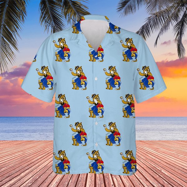 Vintage Missouri Truman Mascot Vs Rival Ku Jayhawk - Missouri - Hawaiians-image