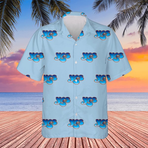 Yes Unisex Hawaiians: Classic Blue Logo-image