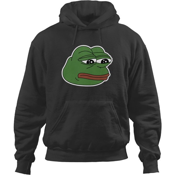 Pepe The Sad Frog Hoodies