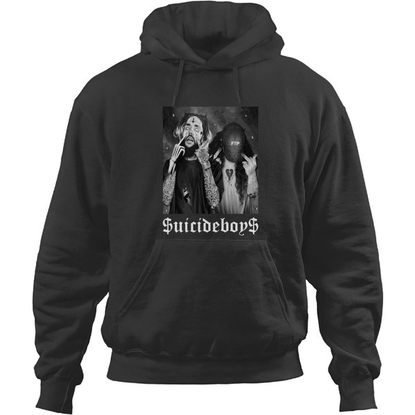 Suicideboys Scrim And Ruby Ii Hoodies, Grey Day Tour Hoodies-image