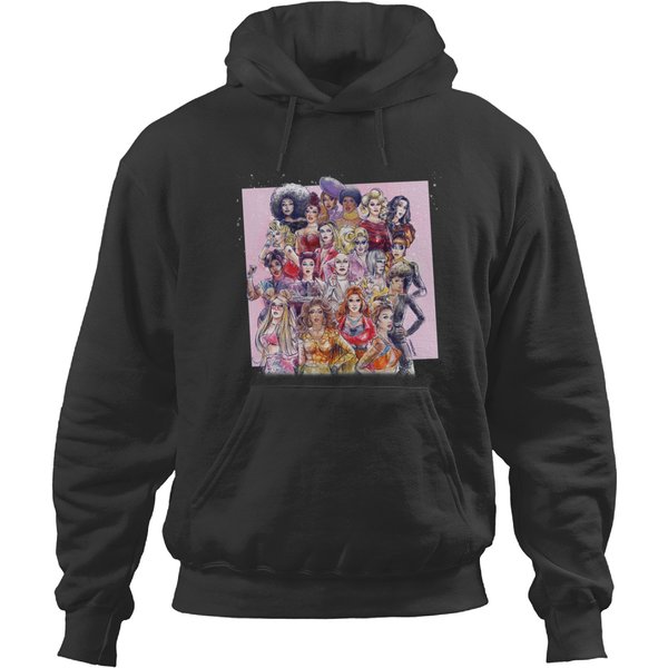 Rupauls Drag Race All Winners Hoodies