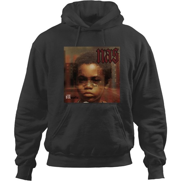 Nas - Illmatic Album Cover Art Active Hoodies-image