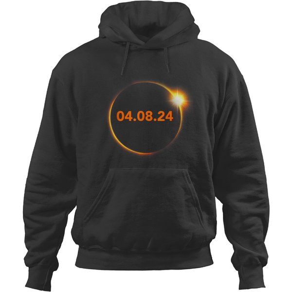 Total Solar Eclipse 04082024 Totality Hoodies-image