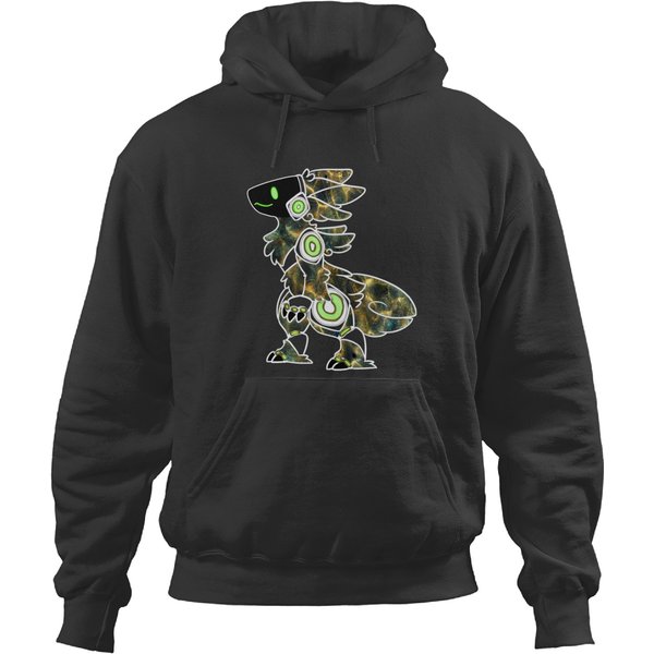Protogen Furry Fursuit Fursona In A Turtle Shell Pattern Hoodies-image