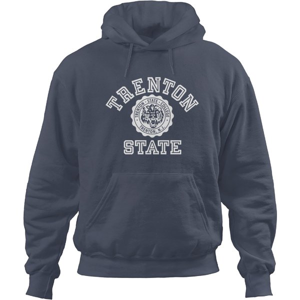 1960_s Trenton State College Graphic Hoodies