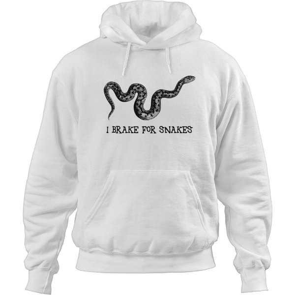 I Brake For Snakes Hoodies-image
