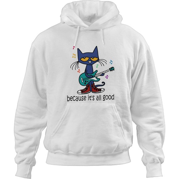 Pete The Cat The Singer It's All Good Classic Hoodies, Groovy Hoodies