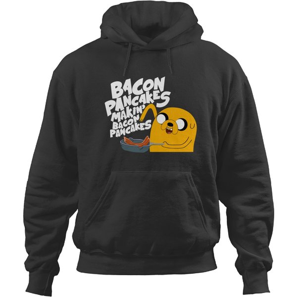 Bacon Pancakes - Funny Cartoon For The Bacon And Pancake Lovers Hoodies-image