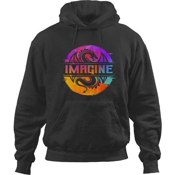 Imagine Dragons Logo Hoodies, Imagine Dragons Hoodies-image