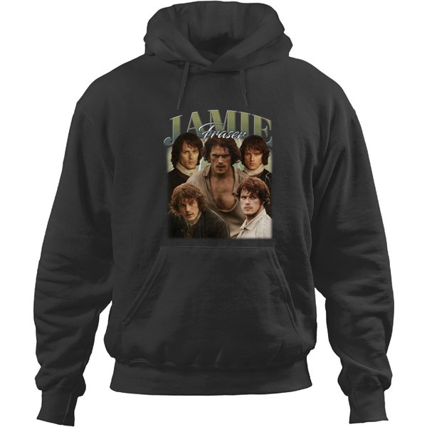 Jamie Fraser Vintage Hoodies, Gift For Women And Man Unisex Hoodies-image