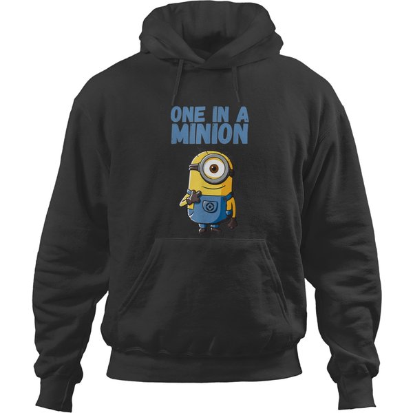 Despicable Me Minion Drawing Active Hoodies-image