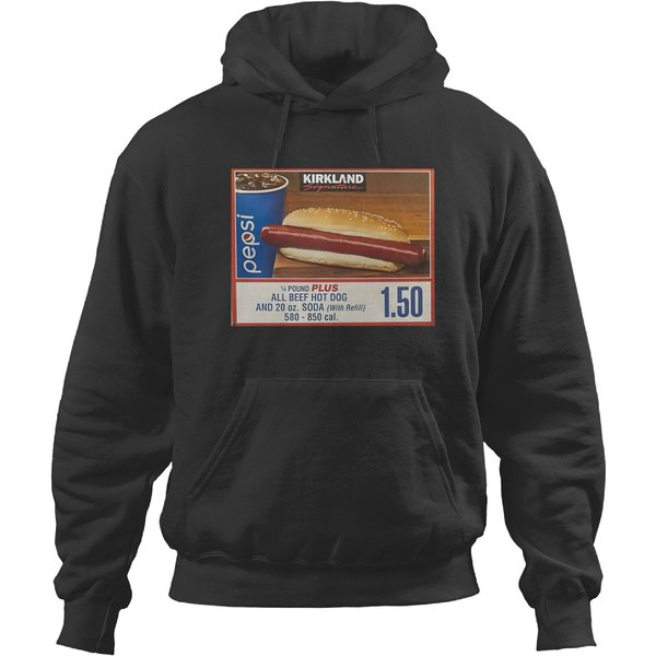 Costco Kirkland Hot Dog Unisex Hoodies-image