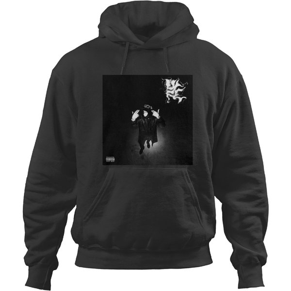 Yeat Lyfe Album Cover Hoodie - 2023 Tour And Concert Festival Edition-image