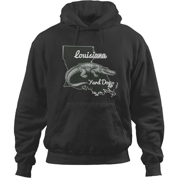 Louisiana Alligator Funny Hoodies-image