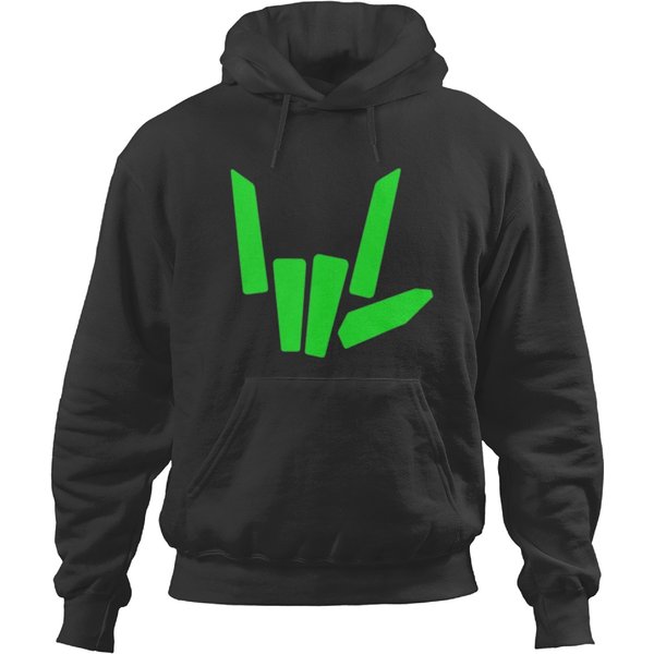 Share The Love Green Logo Hoodie For Gifts