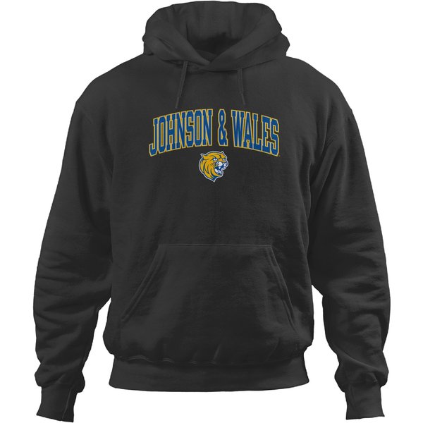 Johnson Wales Wildcas Arch Over Officially Licensed Shir Hoodies-image