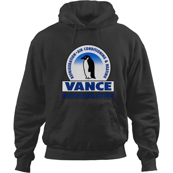 Vance Refrigeration Penguin Logo T Hoodies-image