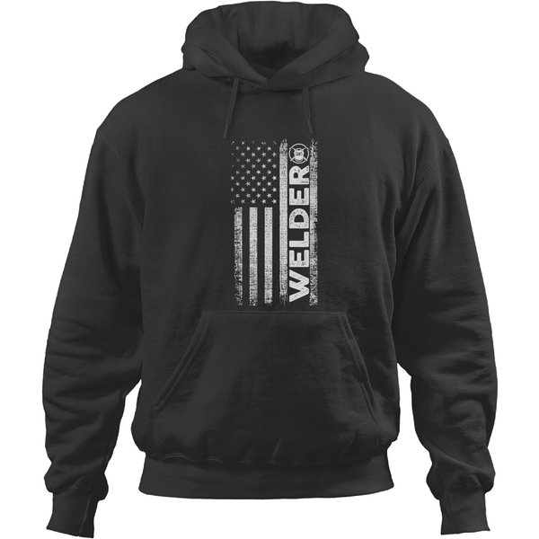 Welders Welding American Flag Welder Hoodies-image