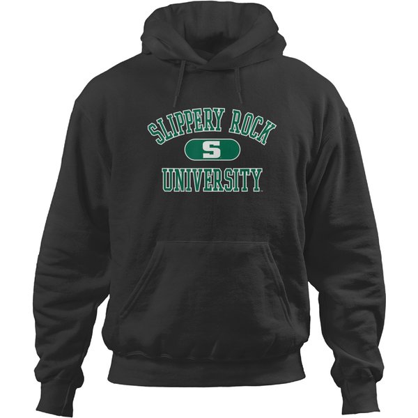 Slippery Rock He Rock Varsiy Logo Officially Licensed Shir Hoodies