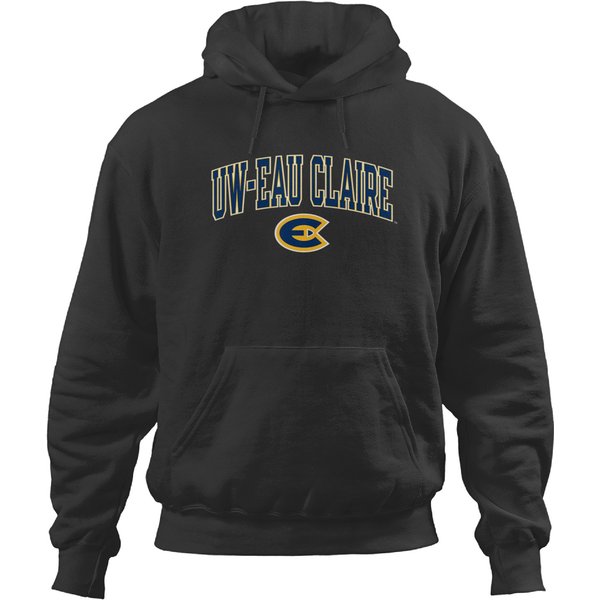 Wisconsin Eau Claire Blugolds Arch Over Officially Licensed Shir Hoodies-image