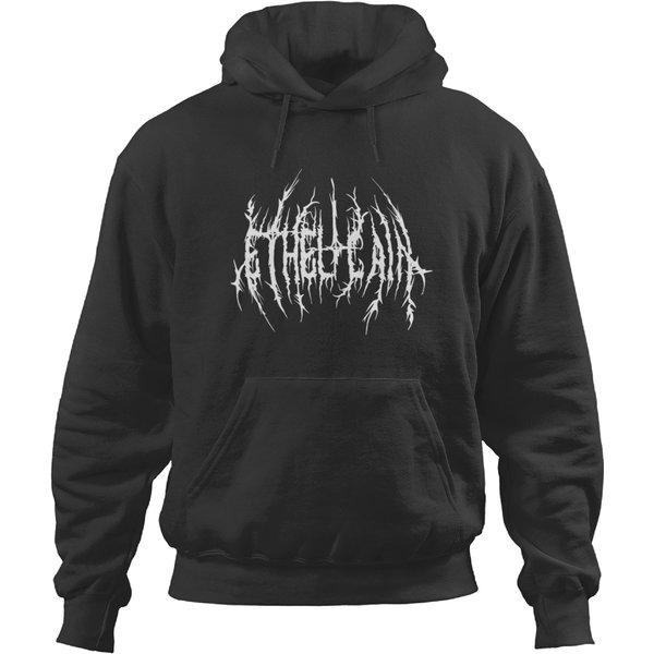 Ethel Cain Black Metal Logo Hoodies-image