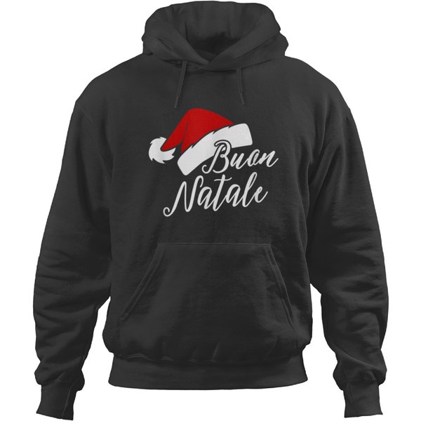 Buon Natale American Italian Merry Xmas Funny Christmas Gift Hoodies